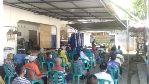 Sosialisasi Perda Provinsi NTB oleh Hj, Baiq Isvie Rupaeda di Dasan Lekong, Kec. Sukamulia, Lombok Timur