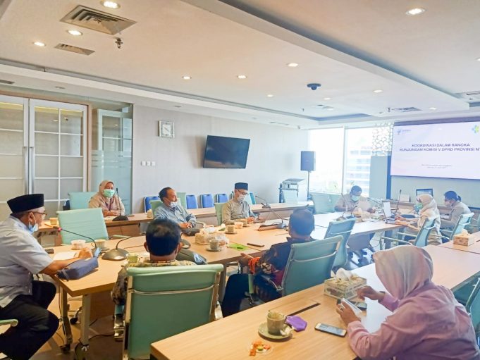 Kunjungan Konsultasi Komisi V DPRD Provinsi NTB ke Kementerian Kesehatan RI