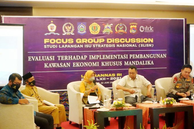 Ketua DPRD NTB Menjadi Narasumber Dalam Kegiatan FGD PPRA LXII Lemhannas RI
