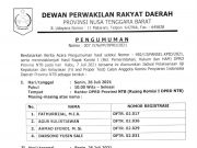 Pengumuman Jadwal Pelaksanaan Uji Kepatutan dan Kelayakan Calon Anggota KPID NTB