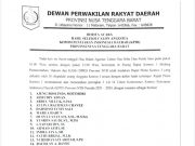 Berita Acara Hasil Seleksi Calon Anggota KPID Provinsi NTB Periode 2021 – 2024