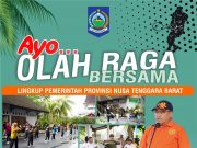 OLAHRAGA BERSAMA DPRD PROVINSI NTB
