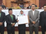 Rapat Paripurna DPRD Provinsi NTB dalam Rangka Pengumuman Pemberhentian Gubernur dan Wakil Gubernur NTB Masa Jabatan 2018-2023