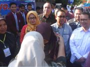 Sekretaris DPRD Provinsi NTB bersama Wakil Gubernur NTB Melaksanakan kunjungan Lapangan Gerakan Gotong Royong Bhakti Stunting