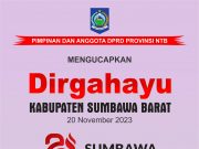 HUT KABUPATEN SUMBAWA BARAT TAHUN 2023