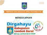 DIRGAHAYU KABUPATEN LOMBOK BARAT KE-66