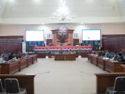 Rapat Kerja Pansus I DPRD Provinsi NTB dalam Rangka Pembahasan Rancangan Peraturan Daerah Provinsi Nusa Tenggara Barat tentang Rencana Pembangunan Jangka Panjang Daerah (RPJPD) Provinsi NTB Tahun 2025-2045