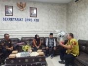 Sekretaris DPRD Provinsi NTB Terima Kunjungan Kerja Badan Kehormatan DPRD Kabupaten Kutai Kertanegara