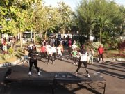 Olahraga Bersama Pimpinan DPRD Provinsi NTB dan Pj. Gubernur NTB di Sekretariat DPRD Provinsi NTB