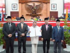 Rapat Paripurna Pengumuman Hasil Penetapan Pasangan Calon Gubernur dan Wakil Gubernur Terpilih