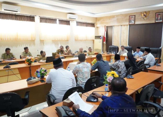 Rapat Kerja Badan Musyawarah DPRD Provinsi NTB