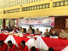 Wakil Ketua III DPRD Provinsi NTB Hadiri Acara Konferensi Pers pengungkapan kasus dan pemusnahan barang bukti Narkoba periode Januari – Februari 2025