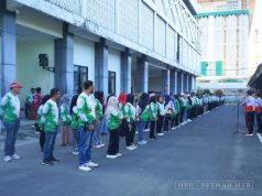 Sekretariat DPRD NTB Gelar Olahraga Bersama dan Silaturahmi Sambut Bulan Suci Ramadan