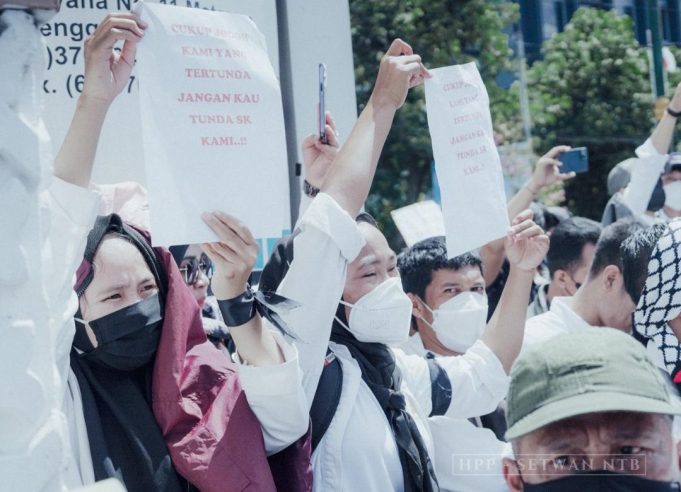 DPRD NTB Terima Aspirasi Aliansi CPPPK, Tolak SE Penundaan Pengangkatan