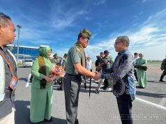 Wakil Ketua DPRD Provinsi NTB Hadiri Penyambutan Danrem 162/Wira Bhakti