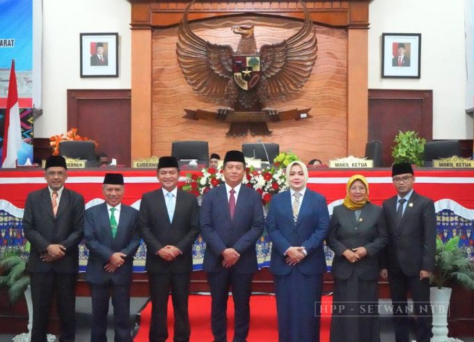 Serah Terima Jabatan Gubernur Nusa Tenggara Barat