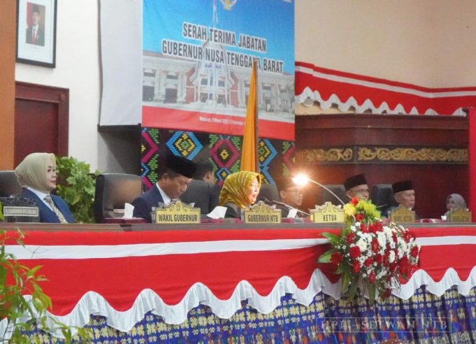 Gubernur NTB Sampaikan Pidato di DPRD, Paparkan Visi dan Program Strategis untuk Wujudkan NTB Makmur Mendunia