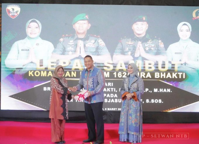 Ketua DPRD Provinsi NTB Hadiri Acara Pisah Sambut Komandan Korem 162/Wira Bhakti