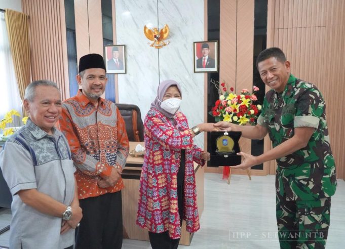 Kunjungan Silaturrahmi Danrem 162/ Wira Bhakti