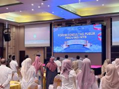 Wakil Ketua III DPRD NTB dan Ketua Komisi II Hadiri Forum Konsultasi Publik Dokumen Perencanaan NTB Tahun 2025