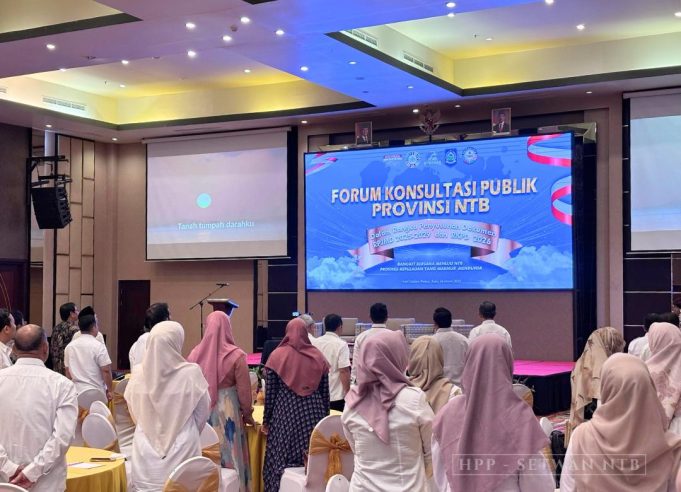 Wakil Ketua III DPRD NTB dan Ketua Komisi II Hadiri Forum Konsultasi Publik Dokumen Perencanaan NTB Tahun 2025