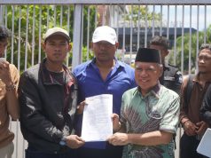 Wakil Ketua III DPRD NTB Terima Aspirasi FMN Mataram Terkait Revisi UU TNI