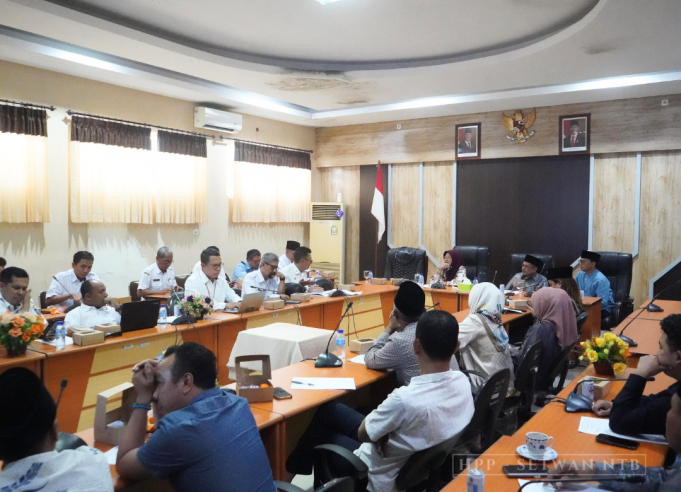 Badan Musyawarah DPRD NTB Gelar Rapat Bahas Perubahan Jadwal Kegiatan Dewan