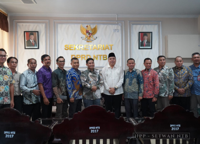 Sekretaris DPRD NTB Terima Kunjungan Pansus DPRD Kabupaten Sumbawa Terkait LKPJ Kepala Daerah 2024