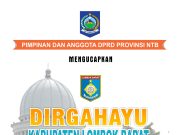 DIRGAHAYU KABUPATEN LOMBOK BARAT KE-67