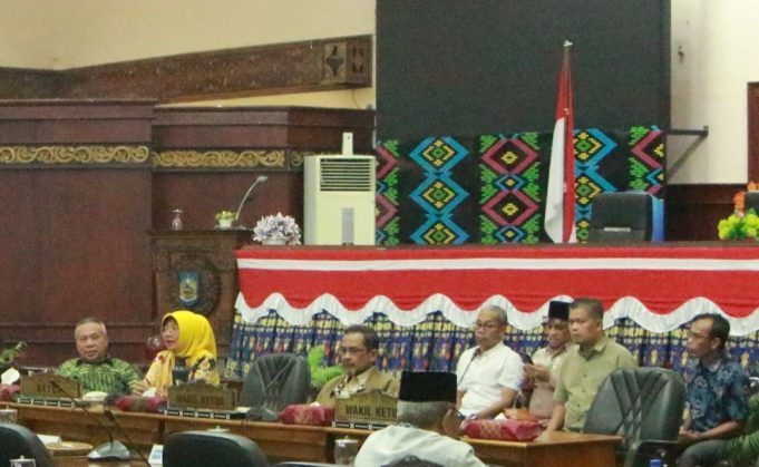 Rapat Koordinasi Pimpinan DPRD bersama Pimpinan Fraksi-fraksi DPRD NTB