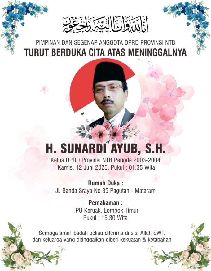 Berita Duka Sunardi Ayub