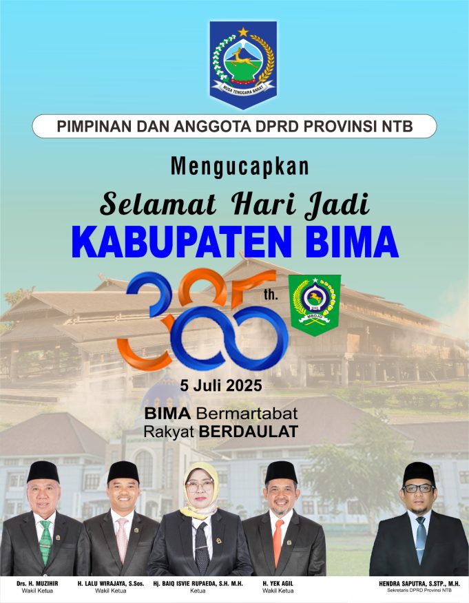 HARI JADI KABUPATEN BIMA KE-385