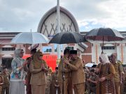 Sekretariat DPRD Provinsi NTB Hadiri Apel Pelepasan Sekda Provinsi NTB Lalu Gita Ariadi