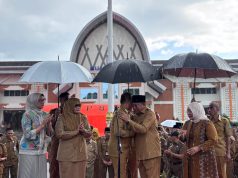 Sekretariat DPRD Provinsi NTB Hadiri Apel Pelepasan Sekda Provinsi NTB Lalu Gita Ariadi