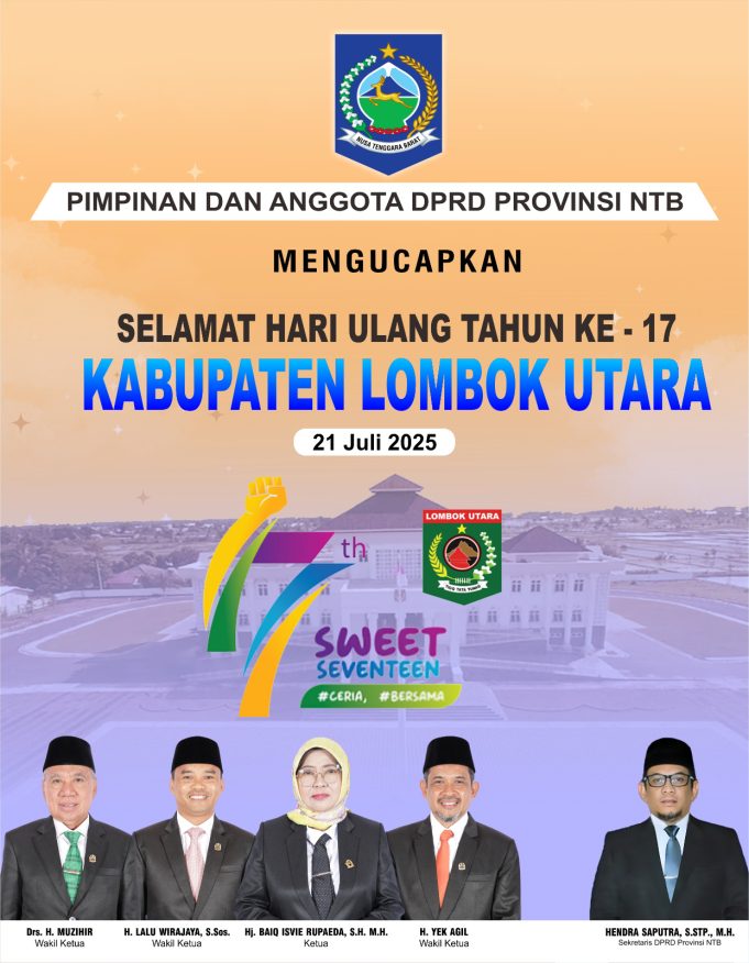 ULANG TAHUN KABUPATEN LOMBOK UTARA KE-17