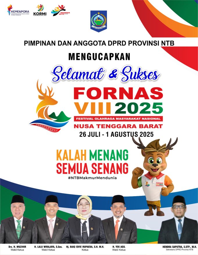 FESTIVAL OLAHRAGA MASYARAKAT NASIONAL (FORNAS) VIII 2025