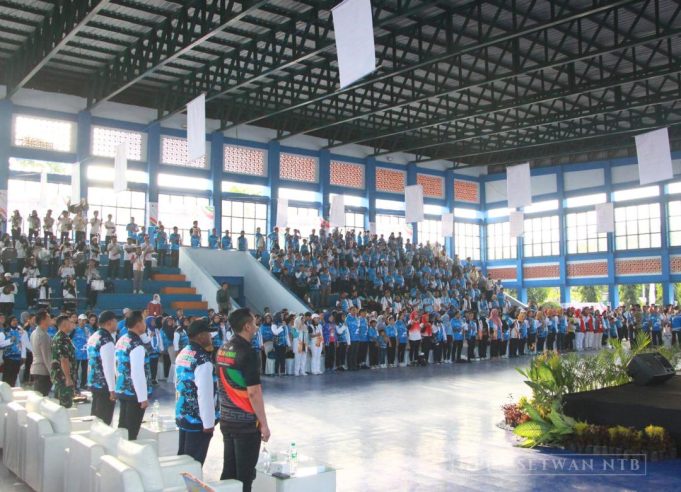 DPRD Provinsi NTB Hadiri Acara Pelepasan Kontingen KORMI Provinsi NTB