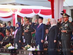 Upacara dan Syukuran Hari Ulang Tahun Bhayangkara ke-79