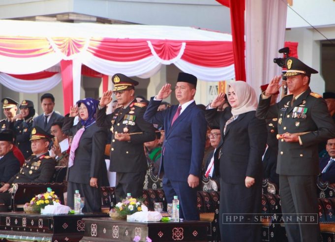 Upacara dan Syukuran Hari Ulang Tahun Bhayangkara ke-79