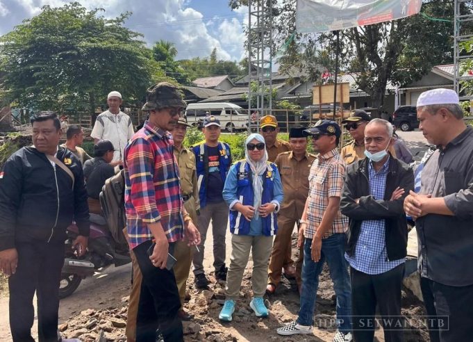 Komisi IV DPRD NTB Tinjau Progres Infrastruktur di Lombok Tengah dan Lombok Timur