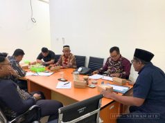 Bapemperda DPRD NTB Terima Kunjungan Pansus DPRD Kabupaten Kotabaru
