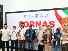 Penyambutan Kedatangan Menekraf RI