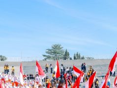 DPRD NTB Hadiri Launching Gerakan Pembagian Bendera Merah Putih