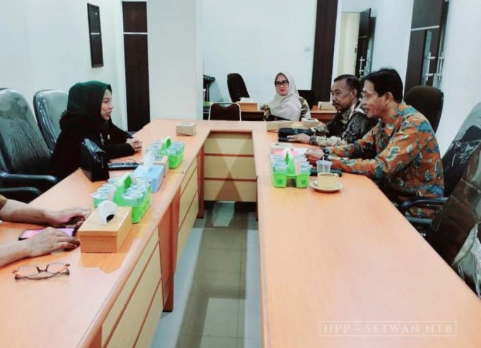 DPRD NTB Terima Kunjungan BK DPRD Sumbawa Barat