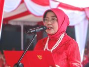 Upacara Detik-Detik Proklamasi Kemerdekaan Republik Indonesia yang berlangsung di Lapangan Kantor Gubernur NTB