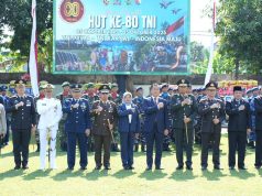 Ketua DPRD NTB Hadiri Upacara Peringatan HUT ke-80 TNI