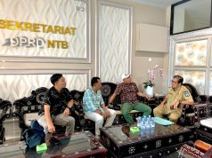 Sekretariat DPRD NTB Terima Kunjungan DPRD Kabupaten Merangin