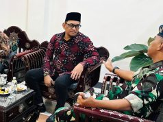 Sekretaris DPRD NTB Hadiri Penyambutan Menhan dan Panglima TNI