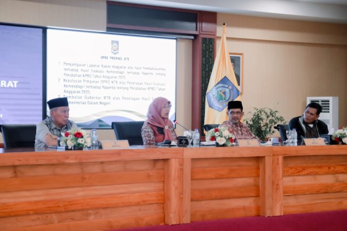 Rapat Paripurna Penetapan Hasil Evaluasi Kemendagri terhadap Perubahan APBD 2025