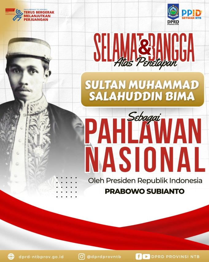 SELAMAT ATAS PENETAPAN PAHLAWAN NASIONAL
